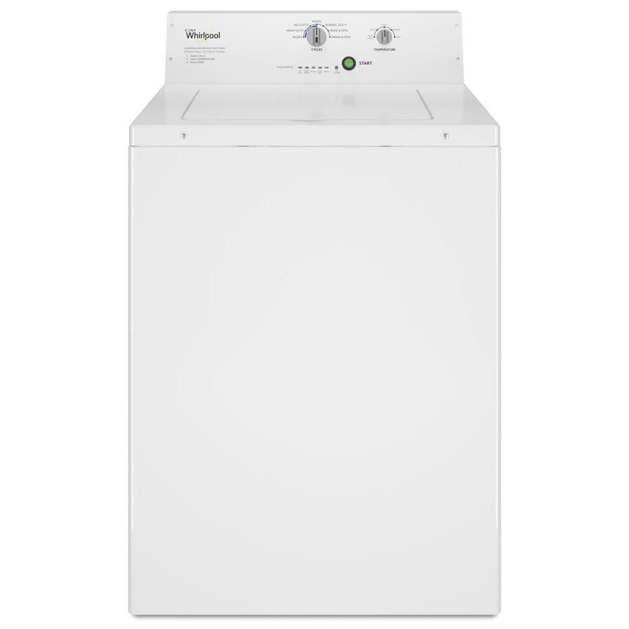 Whirlpool CAE2795FQ Commercial TopLoad Washer, NonVend Furniture
